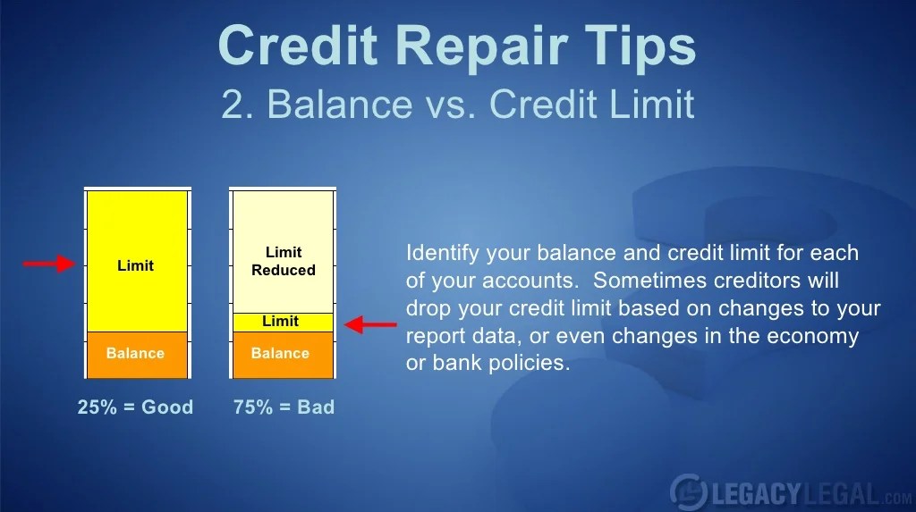 Credit tips